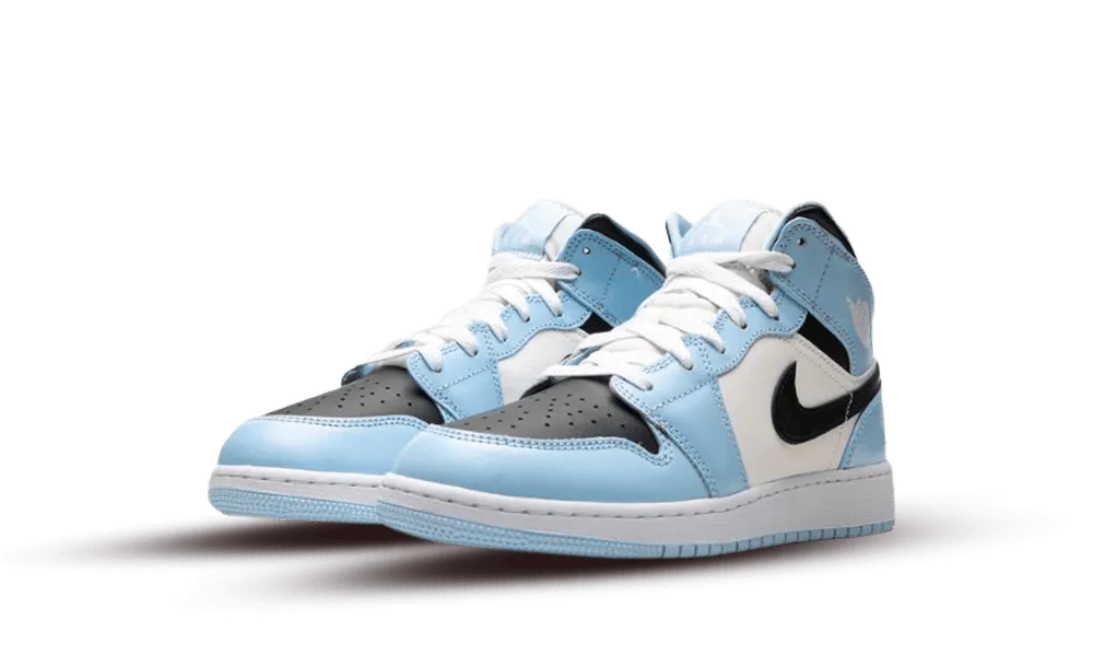 Jordan 1 Mid Ice Blue (2022) (GS)