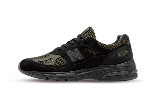 New Balance 991v2 MiUK Stone Island Black